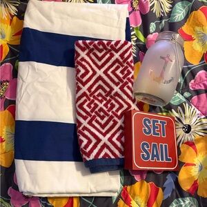 Nautical decor bundle - bathroom